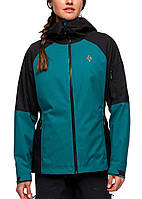 Куртка женская Black Diamond Boundary Line Insulated Jacket S Черный-Бирюзовый z110-2024