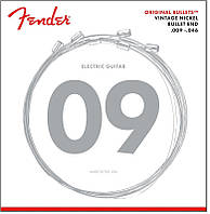 Струны для электрогитары Fender 3150LR Original Bullets Pure Nickel Bullet End Electric Guitar Strings 9/46