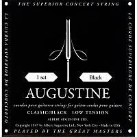 Струны для классической гитары Augustine Classic/Black Label Classical Guitar Strings Low Tension z14-2024