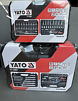 Набор головок с трещоткой YATO 56 предметов (YT-14501)