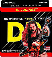 Струны для электрогитары DR DBG-9/50 Dimebag Darrell Hi Voltage Nickel Plated Light & Heavy Electric Strings