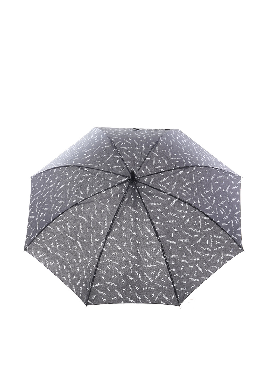Жіноча парасолька-тростина Ferre Milano 2/F-D Чорна z11-2024