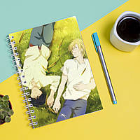 Скетчбук Sketchbook блокнот для рисования с принтом Banana Fish - Банановая рыба А3 Кавун 48 IB, код: 8301391