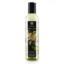 Їстівна масажна олія Shunga MASSAGE OIL ORGANIC Exotic Green Tea 250 мл (SO2503) z11-2024