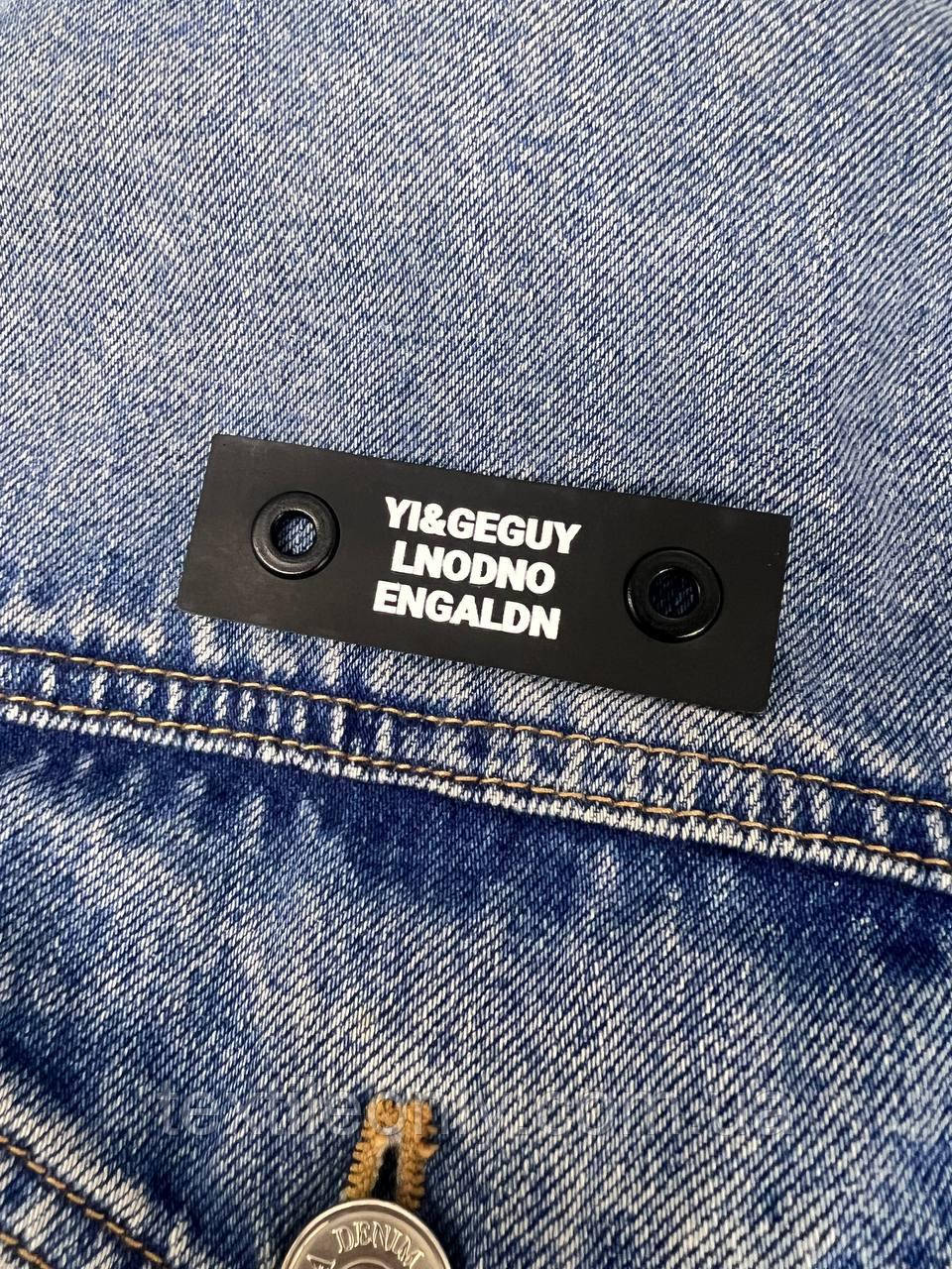 Нашивка London England YiGEGUY 75х25 мм