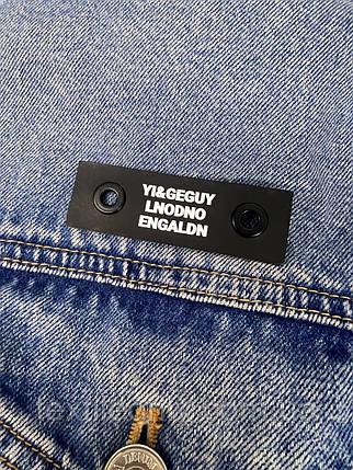 Нашивка London England YiGEGUY 75х25 мм, фото 1