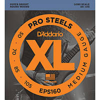 Струны для бас-гитары D'Addario EPS160 Pro Steels Medium Electric Bass Strings 50/105 z14-2024