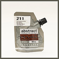 Краска акриловая Sennelier Abstract 60 мл матовая Сиена жженая Burnt Sienna краски для рисования птиц