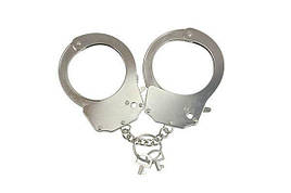 Наручники металеві Adrien Lastic Handcuffs Metallic Сірий (AD30400) z11-2024