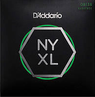 Струны для электрогитары D'Addario NYXL0838 Nickel Wound Extra Super Light Electric Guitar Strings 8/38