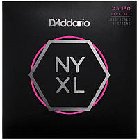 Струны для бас-гитары D'Addario NYXL45130 Nickel Wound Regular Light Electric Bass 5 Strings 45/130 z14-2024