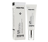 Сонцезахисний крем з пептидами Medi-Peel Peptide 9 UV Derma Sun Cream SPF 50+ PA+++ МедиПил 50мл