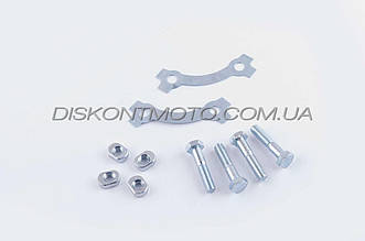Болти кріплення задньої зірки Yamaha YBR125 (+контршайби) KOMATCU