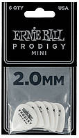 Медиаторы Ernie Ball 9203 Prodigy Mini Player's Pack 2.0 mm (6 шт.) z14-2024