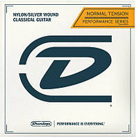 Струны для классической гитары Dunlop DCV100NS Nylon/Silver Wound Classical Guitar Strings Normal Tension