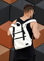 Мужской рюкзак ролл Sambag RollTop Zard белый (24238008m) UP, код: 7576810