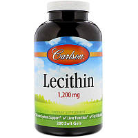 Лецитин Carlson Labs 1200 мг 280 капсул (3976) z11-2024
