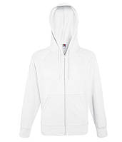 Толстовка на молнии Fruit of the Loom Lightweight hooded sweat jacket XL Белый (062144030XL) z11-2024