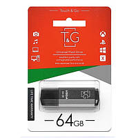 Флешка накопичувач USB 2.0 64GB T&G Vega серiя 011 чорний