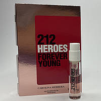 Пробник Carolina Herrera 212 Heroes Forever Young For Her 1.5мл Каролина Херрера Херера 212 Хирос Хироус