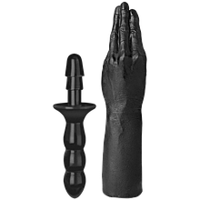 Рука для фістинга Doc Johnson Titanmen The Hand with Vac-U-Lock Compatible Handle 434*69 мм Чорний (SO2810)