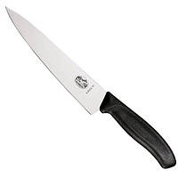 Кухонный нож разделочный Victorinox Swiss Classic Carving 19 см Черный (6.8003.19B) z11-2024