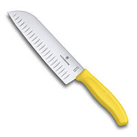 Кухонный нож Victorinox Santoku 17 см Желтый (6.8526.17L8B) z11-2024