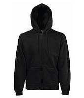 Толстовка Fruit of the Loom Premium hooded sweat jacket S Черный (062034036S) z11-2024