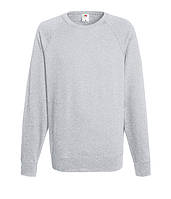 Свитшот Fruit of the Loom Lightweight raglan sweat S Серо-лиловый (062138094S) z11-2024