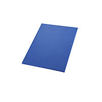 Доска разделочная Winco пластиковая 30х45х1.25 см Синяя (01075) z11-2024