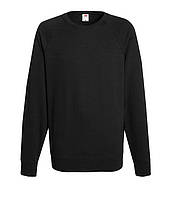 Свитшот Fruit of the Loom Lightweight raglan sweat L Черный (062138036L) z11-2024