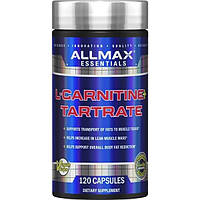 Жиросжигатель для спорта AllMax Nutrition L-Carnitine Tartrate 120 Caps UT, код: 7940102
