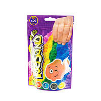 Кинетический песок KidSand Danko Toys KS-03-02 пакет 600 гр Оранжевый OM, код: 8259474