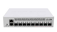 Коммутатор MikroTik CRS310-1G-5S-4S+IN (1xGE LAN, 5xSFP, 4xSFP+, CPU ARM v7, RAM 256Mb) UT, код: 8331021