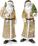 Статуэтка Santa с елкой 30 см, шампань Bona DP43007 IN, код: 6674657