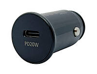 Автомобильное зарядное устройство XON UniLink Type-C 20W PD20 Black (5060948063401) EM, код: 8204182