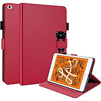 Чехол-книжка Animal Wallet Apple iPad Mini 1 2 3 4 5 Wake Sleep Cat Красный IN, код: 8096947
