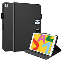 Чехол-книжка Animal Wallet Apple iPad 10.2 Air 10.5 Pro 10.5 Wake Sleep Panda Черный IN, код: 8096958