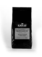 Кофе в зернах Black Cat Silver Содержит 80% Арабики 20% Робуста 1 кг (11-355) IN, код: 1339639