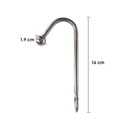 Бондажний набір з металевим анальним гаком No1 Art of Sex Blanca Bondage set with anal hook No1, фото 2