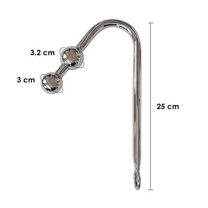 Бондажний набір з металевим анальним гаком No3 Art of Sex Blanca Bondage set with anal hook No3, фото 3