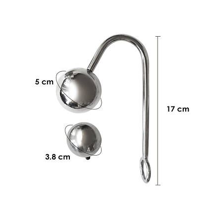 Бондажний набір з металевим анальним гаком No4 Art of Sex Blanca Bondage set with anal hook No4, фото 2