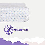 Подушка дитяча з наволочкою ортопедична 47х30/8/5 см PAPAELLA MEMORY FOAM з ефектом пам'яті, фото 7