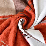Плед покривало Kassandra 150x200 см IDEIA теракот полуторне бавовна натуральне, фото 4
