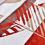 Плед покривало Kassandra 150x200 см IDEIA теракот полуторне бавовна натуральне, фото 8