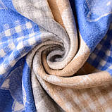 Плед дитячий 90х120 см PAPAELLA натуральна бавовна теплий ніжний в ліжечко візочок киця, фото 2