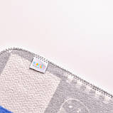 Плед дитячий 90х120 см PAPAELLA натуральна бавовна теплий ніжний в ліжечко візочок киця, фото 5