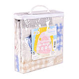 Плед дитячий 90х120 см PAPAELLA натуральна бавовна теплий ніжний в ліжечко візочок киця, фото 9