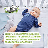 Наматрацник дитячий непромокальний 60х120 см Аква Стоп бамбуковий PAPAELLA натяжний з бортом по периметру, фото 9
