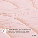 Набір постільної білизни OASIS TM IDEIA євро з ковдрою 200х220 см, 2 шт. наволочки 50х70 см і простирадло 220х240, фото 4